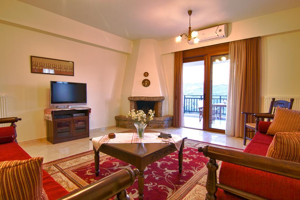 Aposeti Villas Πετροχώρι Δωμάτιο φωτογραφία